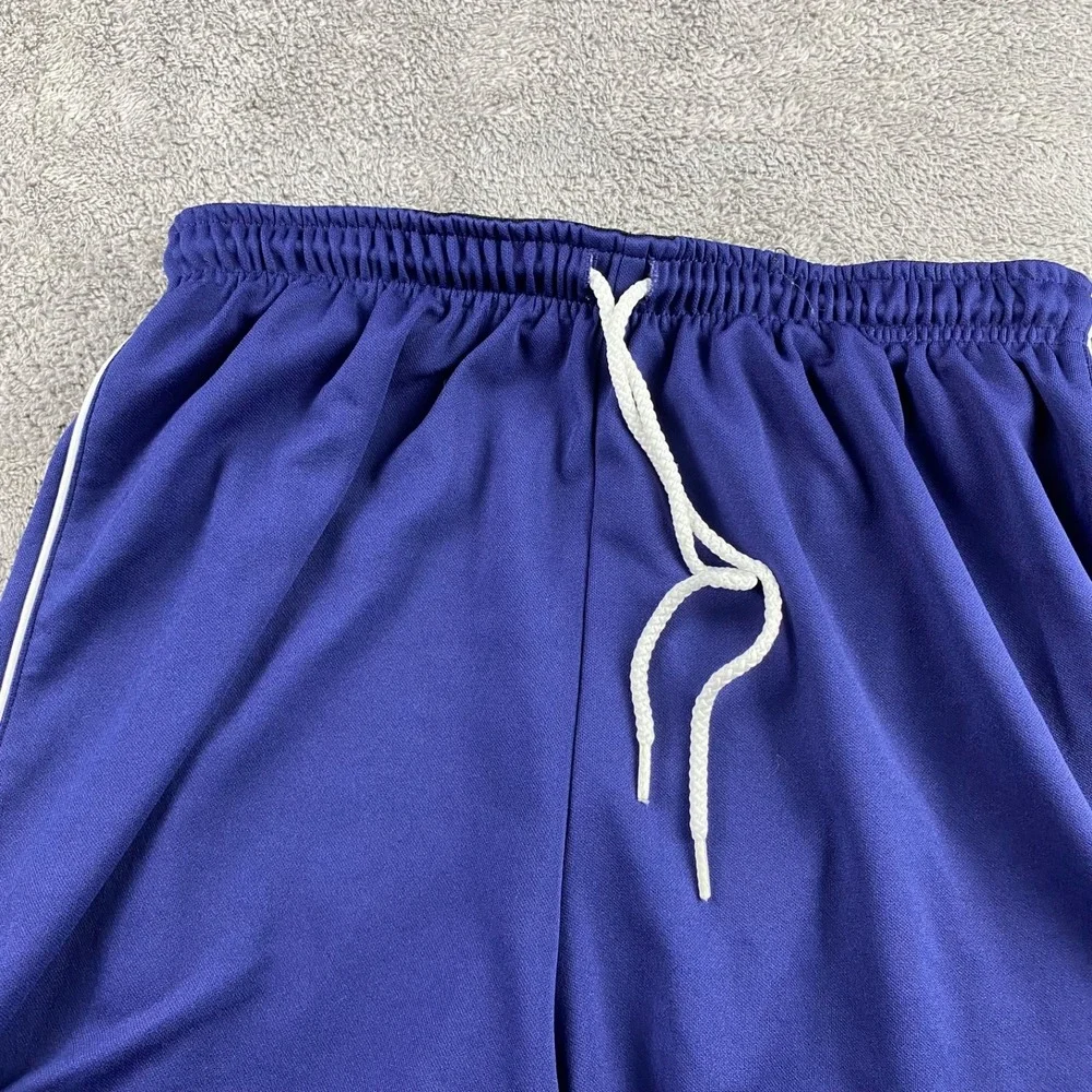 Vintage Adidas Running Jogging Soccer Shorts Mens Size Small Navy Blue